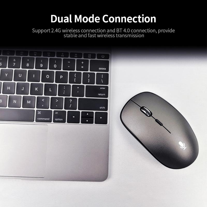 

2.4G+BT Wireless Mouse Multi-function Translation Mouse Support Voice Typing Search Translation Adjustable DPI ABS Voice