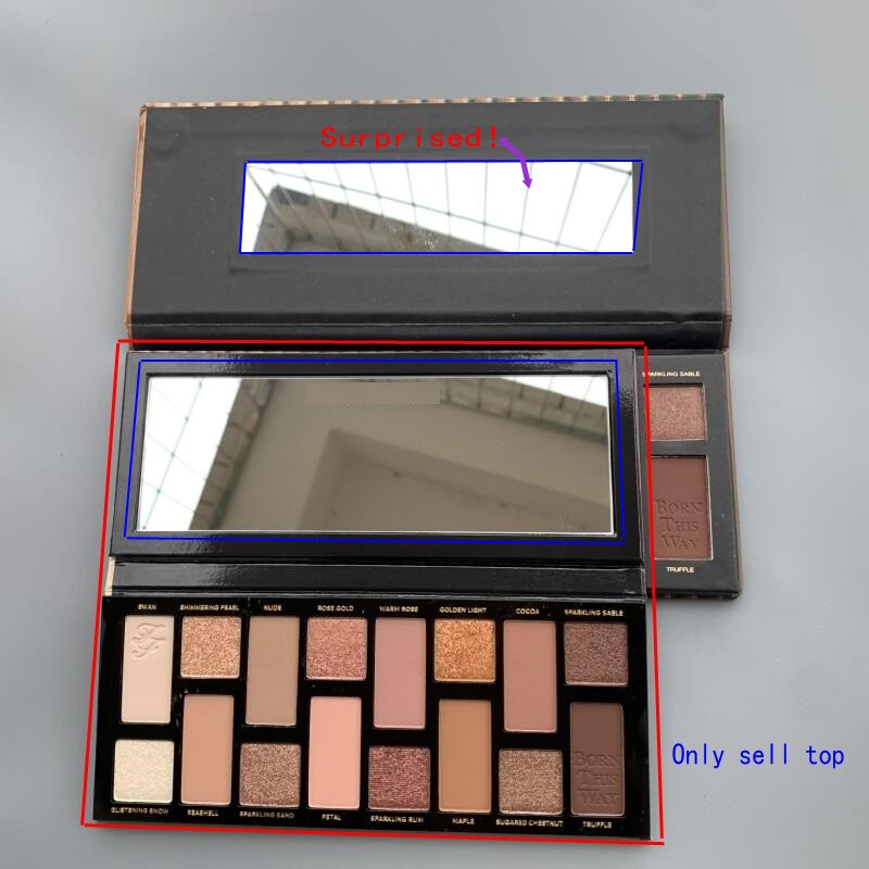 

Eye Cosmetic Born This Way The Natural Nudes palettes 16 colors Eye Shadow Shimmer Matte Makeup Eyeshadow Palette, Customize