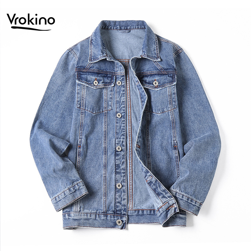 Men's denim jacket Spring and autumn new casual plus size tops Men's fashion high-quality jacket 5XL 6XL 7XL 201116Z