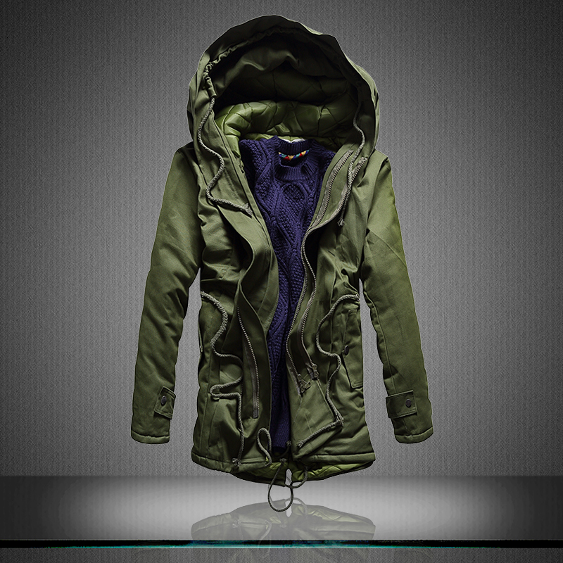 

2021 New Fashion Style Winter Thicken Wardrobes Men's 100% Cotton Coat Full Size -5xl XNT2, Black