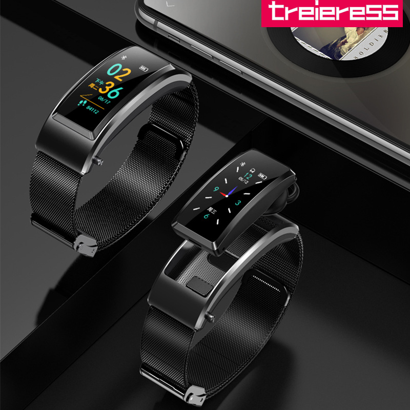 

Bluetooth talk heart rate oximeter step movement intelligent watch