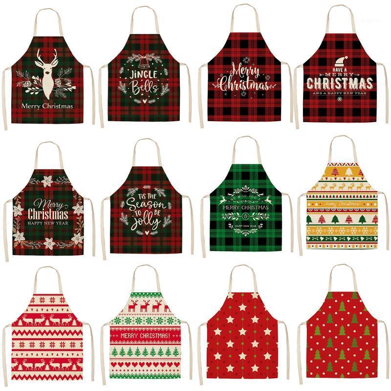 

Merry Christmas Apron Christmas Decorations for Home 2020 Xmas Decor Noel Navidad 2021 Happy New Year ornaments Gift1