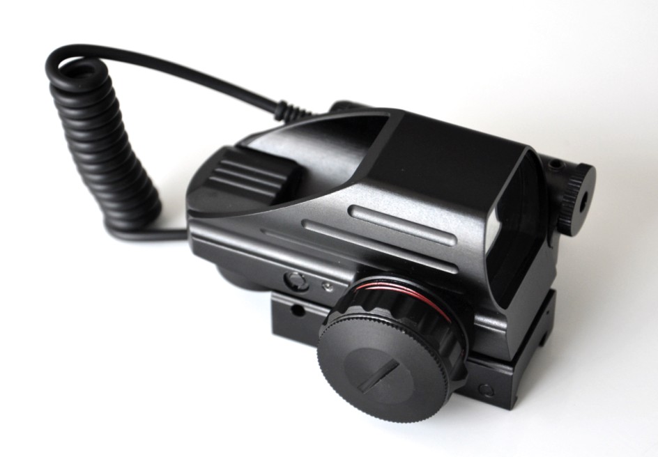 

Hunting Red Green Dot Sight Scope with Red Laser Sight for Riflescope
