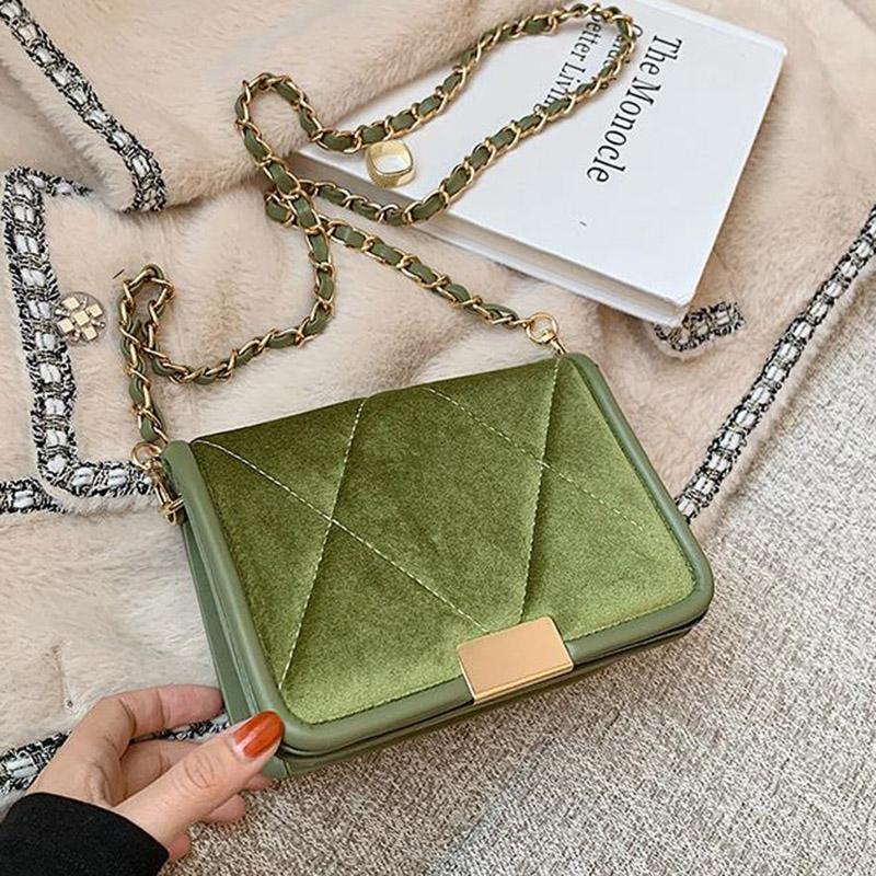 

PU Leather Shoulder Bags For Women 2021 Luxury Trend Crossbody Handbags Nylon Mini Square New Fashion Casual Solid Bags, Black