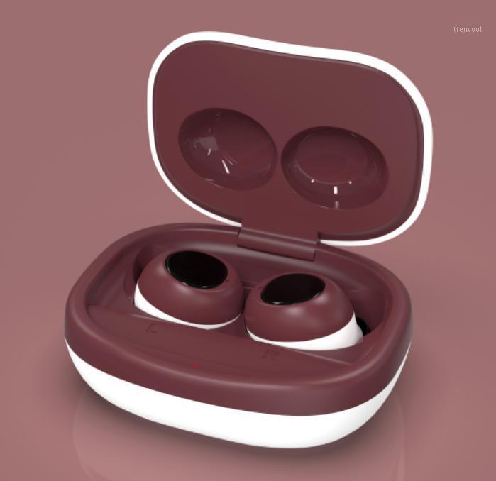 

2021 New Camoro Bluetooth True Wireless Earphone Earpieces Airbuds Gaming In Ear Headset1, Red