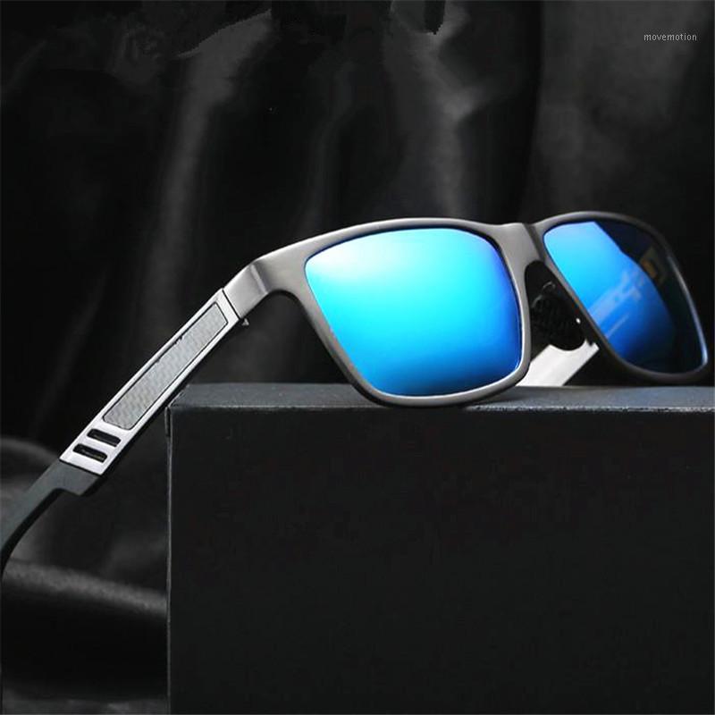 

Men Polarized Sunglasses Aluminum Magnesium Sun Glasses Driving Glasses driving Rectangle Shades For Men Oculos masculino Male1