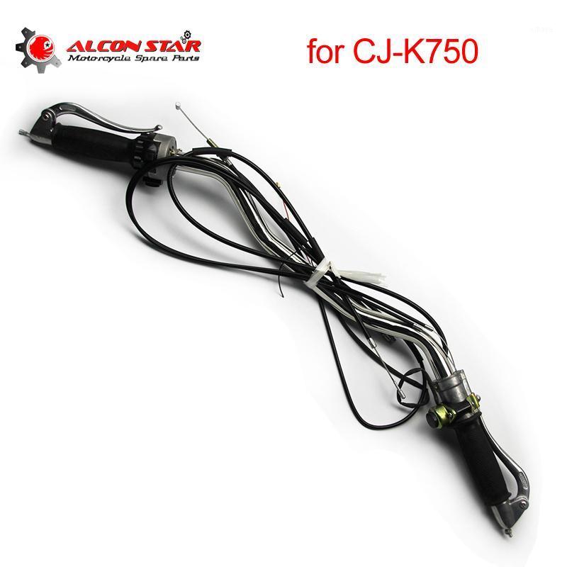 

Alconstar- Motorcycle Hand Grip Bar Lever Cable Mount Bracket Handlebar Assembly For R12 R51 R75 Ural M72 CJ-K750 Sidecar1