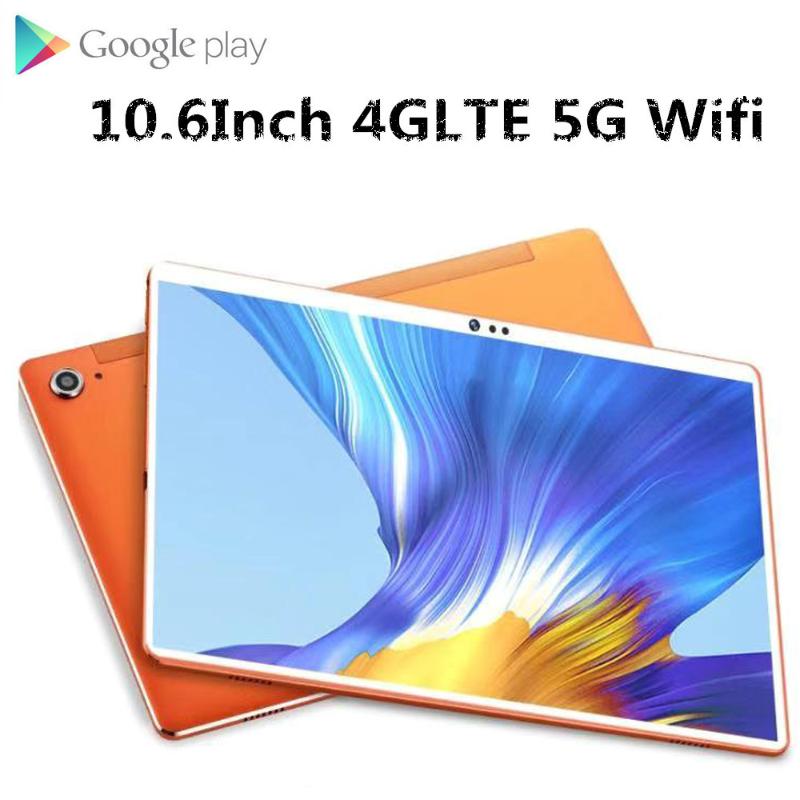 

2020 10.6 Inch phablet PC 10 Deco Core 4GB RAM 64GB 128GB ROM 4G LTE Phone Call 13MP Camera 5G wifi tablet Android 8.0 tableta, Black