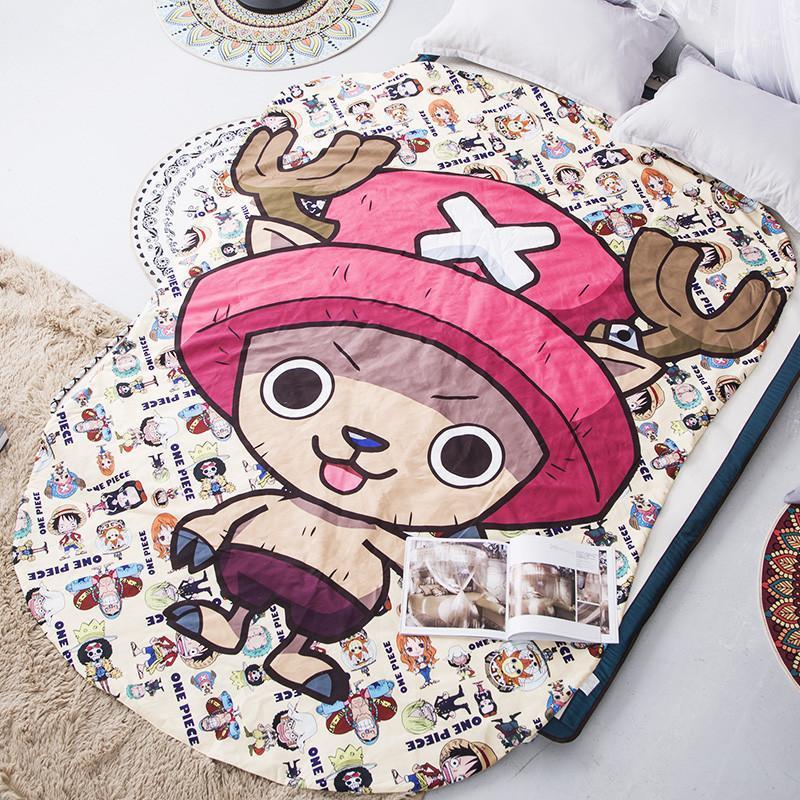 

Japanese style Anime 3D lovely cartton kid Totoro girl dog cat home textile Bedding irregular cartoon fashion summer thin quilts1, Style4