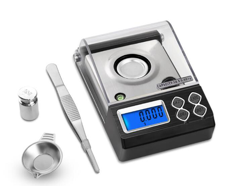 

0.001g Precision LCD Digital Scales 50g 20g 30g Mini Electronic Grams Weight Balance Scale for Lab Powders Testing Scale
