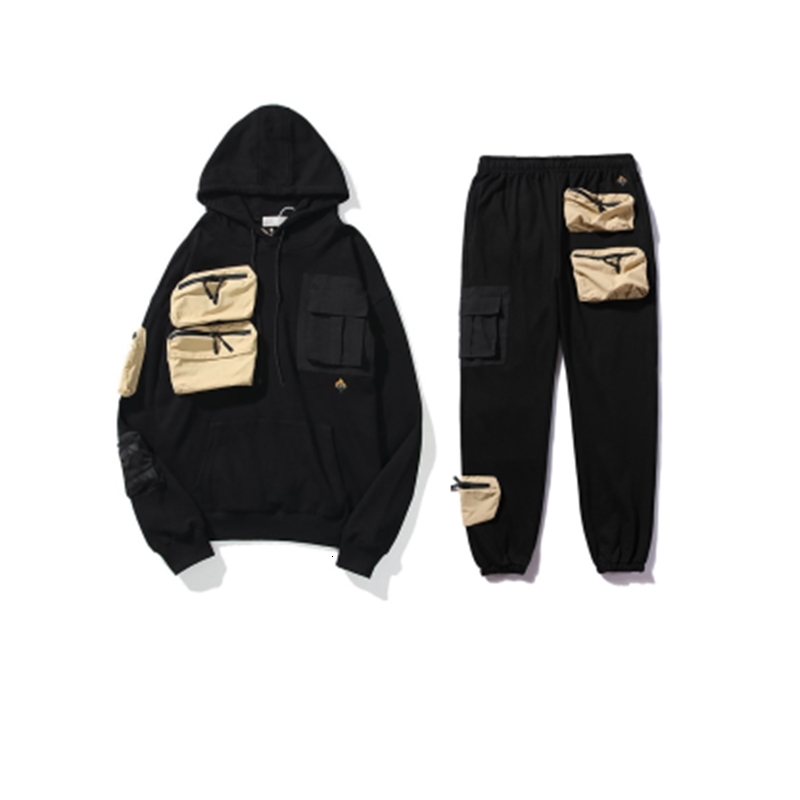 

2021 New Ts Co-branded Cactus Jack Embroidered Multi-pocket Hoodies Men Women High Quality Industrial Style Hoody 54nn, 2047-hui