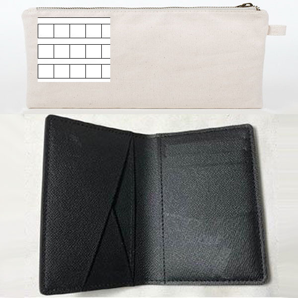 

Bags, Luggage & Accessories, Black Plaid DA.GRAP. POCKET ORGANIZER NM N63143 , COTTON WALLET , NOT SOLD SEPARATELY !!! Customer order