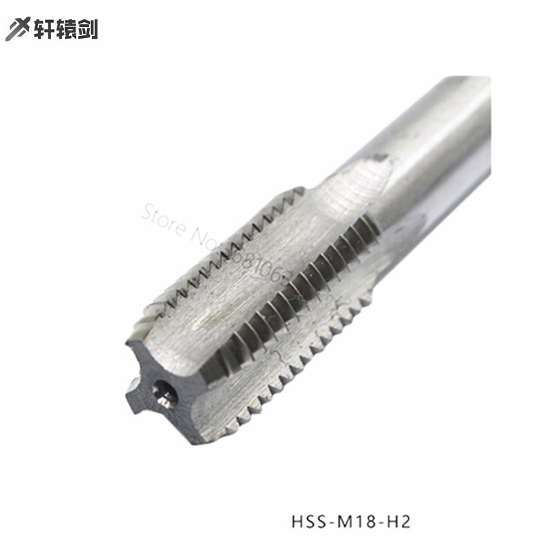 

2pcs Straight Flute Machine Tap Thread H2 M18x1 M18X1.5 M18X2 M18X2.5Tap Bit High Spped Steel Threading Drill Bit Cutter Tool