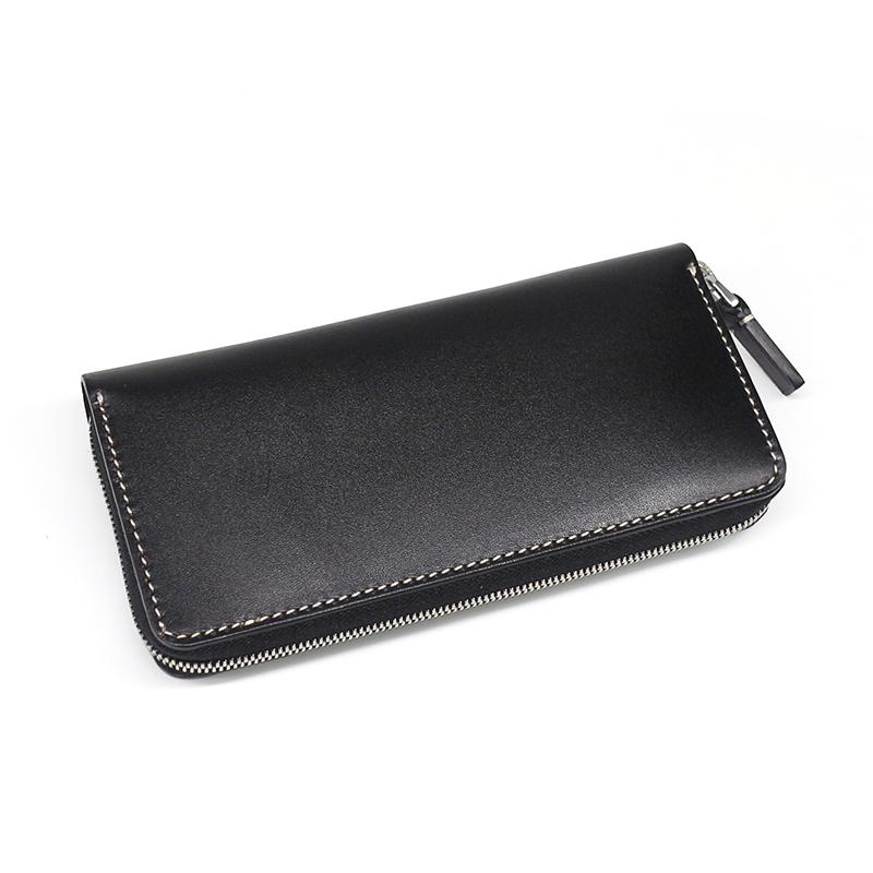 

HBP women leather purse for men card holders wallet free C6187, Black
