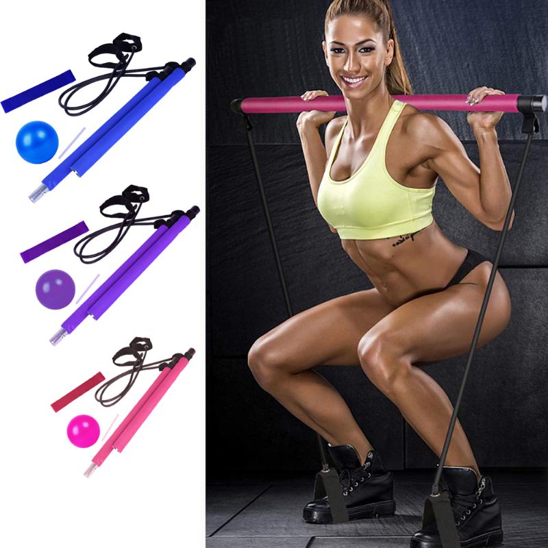 

Resistance Bands Set Muscle Training Pilates Fitness Elastic Rope Equipment for Effective Working-out Accessory, Blue