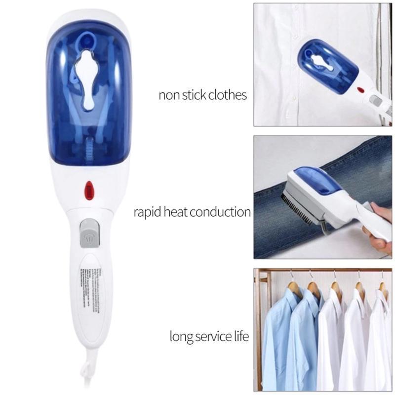 

US/EU Plug 800W Portable Handheld Electric Steam Iron Mini Garment Steamer Home Travel Steam Brush for Ironing Clothes1