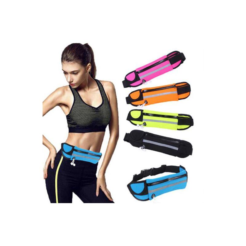 

Adjustable Waterproof or Breathable Men Women Running Waist Bag Fitness Belt Pack Mobile Phone Holder Jogging Sports Water Bag