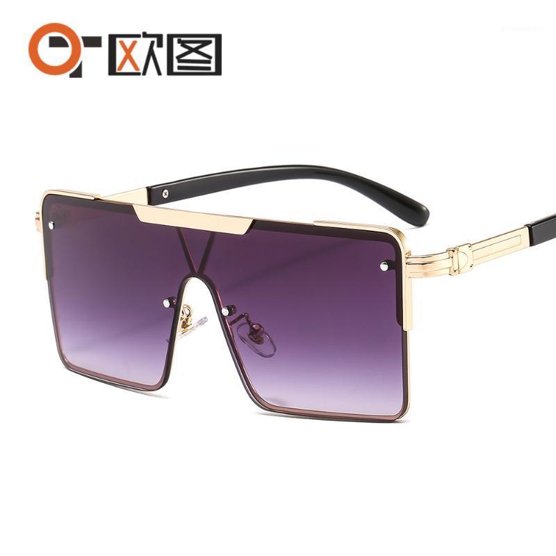 

2020 Vintage sunglasses Women all-in-one glasses Luxury design Shades Men Sun Glasses gafas de sol hombre/mujer UV4001