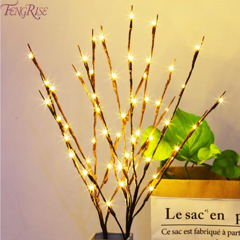 

FENGRISE Willow Branch Light Floral Lights Christmas Decorations for Home Christmas Tree Light Navidad Xmas 2020 New Year 2020