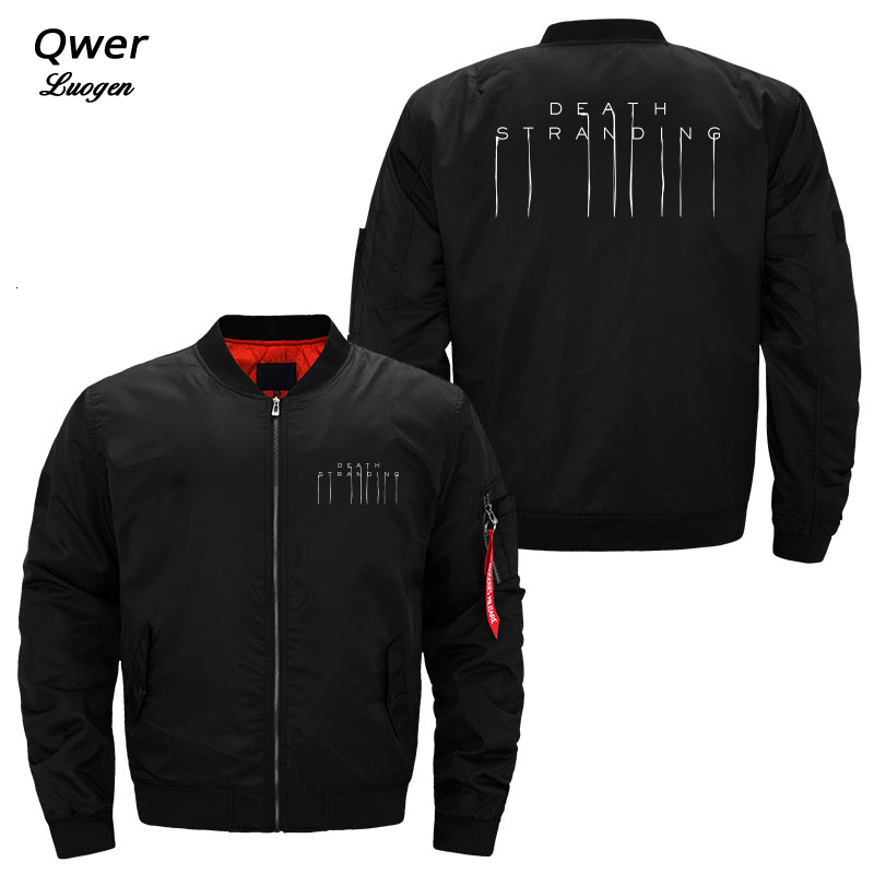 

2021 New Us Size Men Jackets for Game Death Stranding Thicken Flight Jacket Flying Suit Fashion Coat Nta9