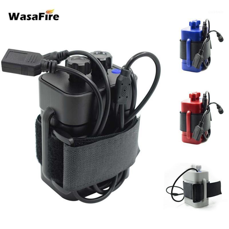 

WasaFire 18650 Battery Pack Case Waterproof 8.4V USB DC Charging 6*18650 Battery Power Bank Box for Led Bike Light Bicycle Light1