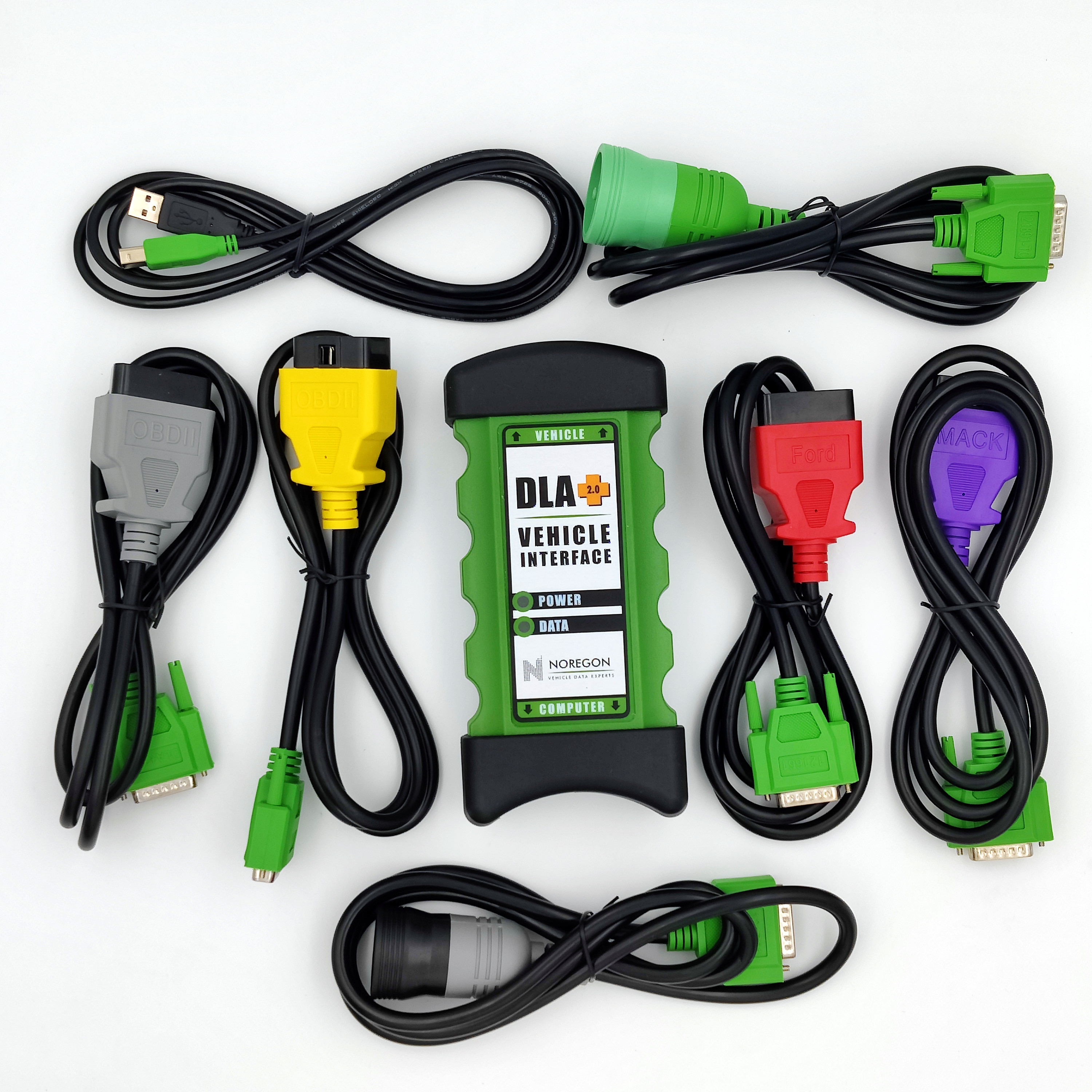 

Diesel Heavy Duty Truck Scanner Fleet Diagnostic Tool Noregon JPRO DLA+2.0 2021 V3.1 Vehicle Interface