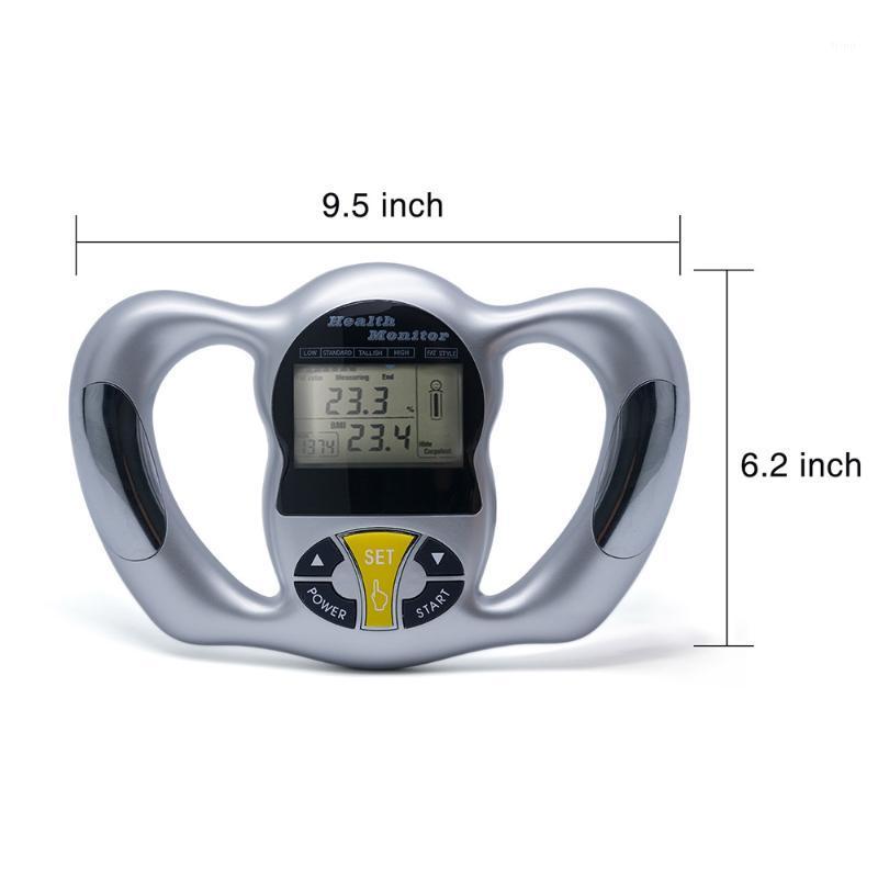 

Wireless Portable Digital LCD Screen Handheld BMI Tester Body Fat Monitors Health Care Analyzer Fat Meter Detection1