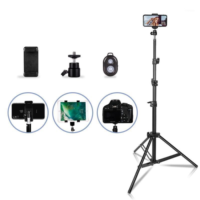 

Universal Portable Tripod For Phone & Camera Flexible Selfie Tripod Stand With Bluetooth Remote Control & Holder For Phone1