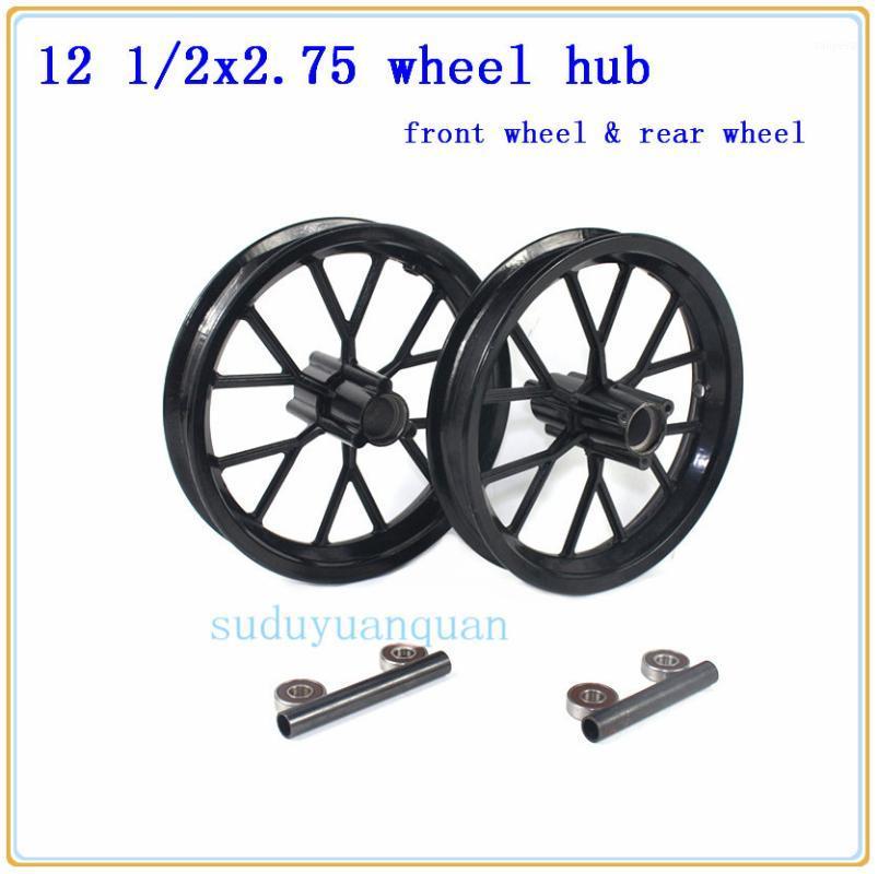 

12.5 inch Mini Dirt bike Black wheel hub 12 1/2x2.75 Front & rear rim for 49cc Motorcycle Mini DirtBike Tire MX350 MX400 Scooter1