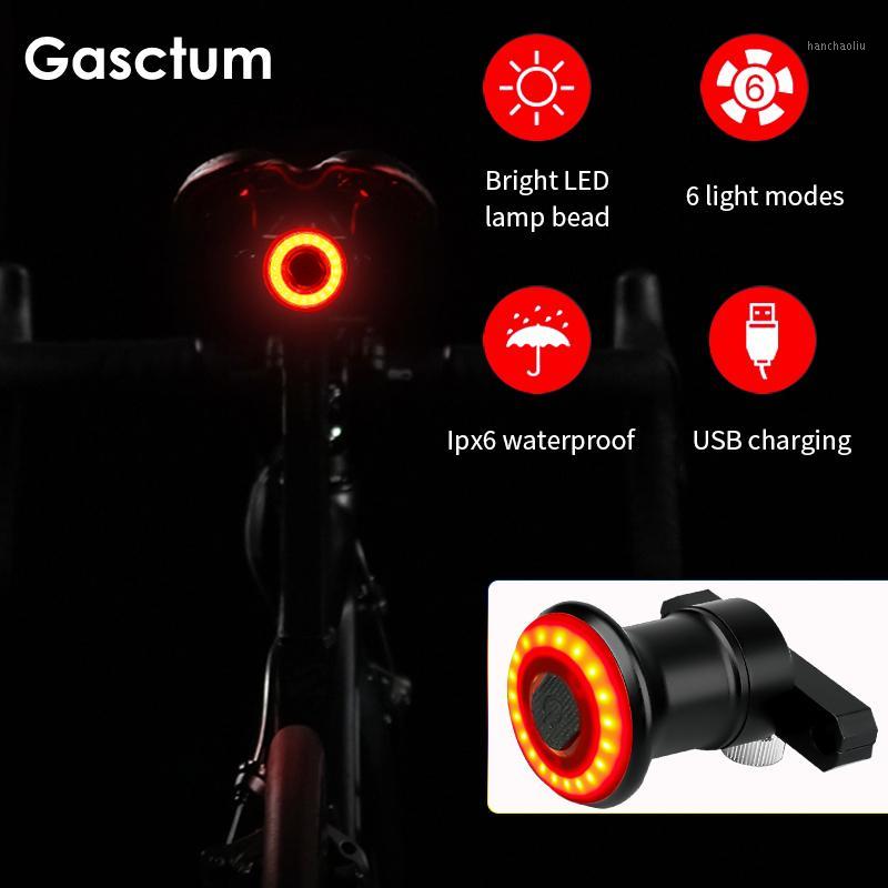 

8000 lumens IPx6 Waterproof Auto Start/Stop For Bicycle Bike Rear Light Brake Sensing USB Charging Cycling Taillight1