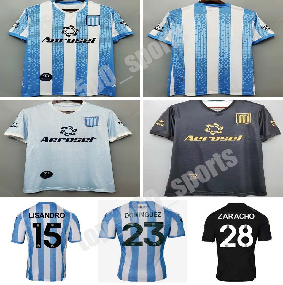 

2020 Racing Club de Avellaneda Home Soccer Jerseys 20 21 Away BOU FERNANDEZ CENTURION Soccer shirt LISANDRO 3rd Football uniform, 3rd +patch men
