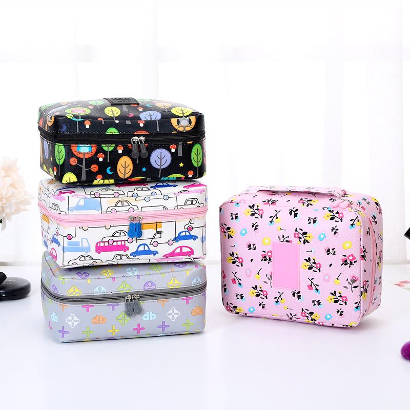 

2020 New Multifunction travel Cosmetic Bag Women Storage Bags Toiletries Organizer Waterproof Female Storage Make up Cases
