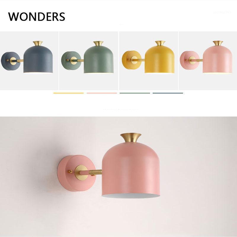 

Modern simplicity Nordic Style Wooden Wall Lights 5W Living Room Dining Room bedroom Children Study Wall Light1