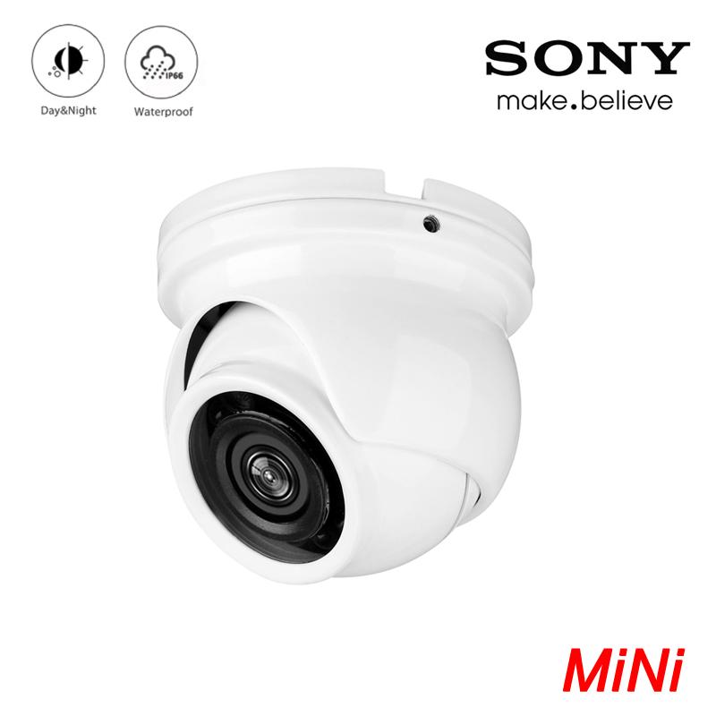 

12pcs Infrared Led 5mp,4mp,1080P White Color Outdoor Face Detect IP66 Mini Dome hemisphere Surveillance Security AHD CCTV Camera