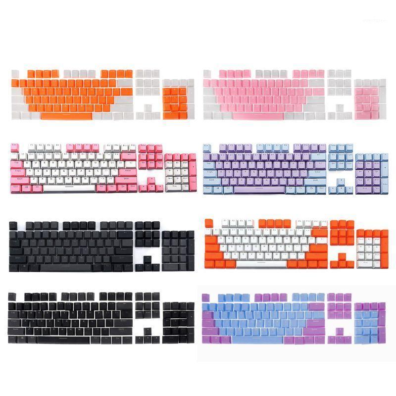 

Translucent Double Shot PBT 104 KeyCaps Backlit For Cherry MX Keyboard Switch1