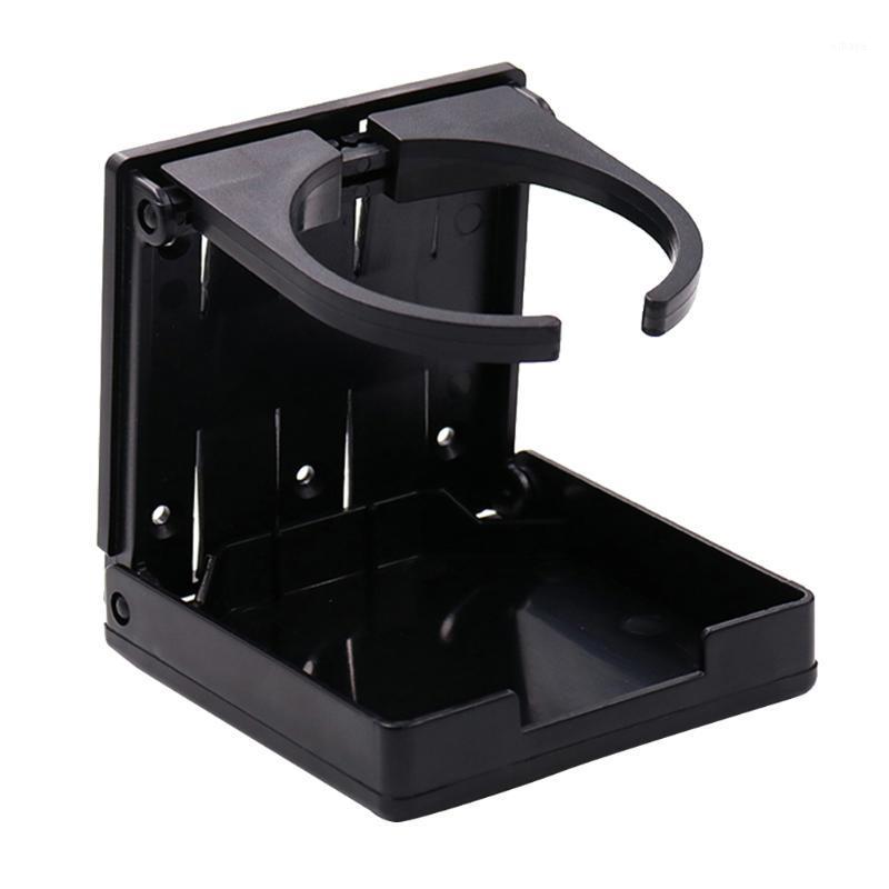 

Adjustable Folding BLACK Nylon Drink Cup Holder For Boat Marine Caravan Car.1