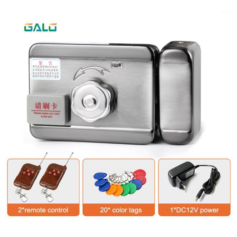 

Rainproof Home Door Lock Intelligent Electronic Lock castle With Remote Control Optional & Double side RFID Unlock1