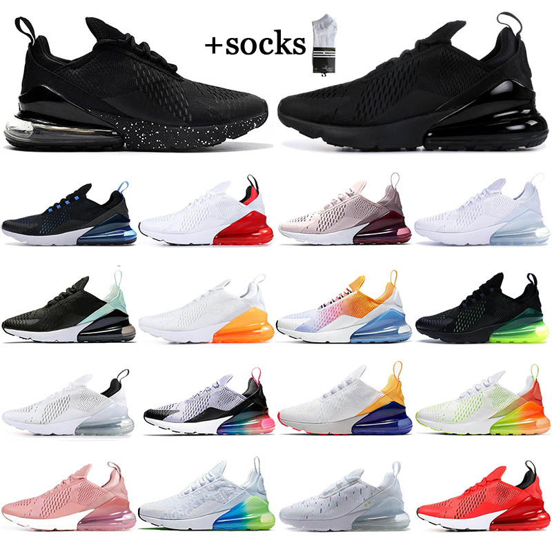 

With free socks 2022 running shoes Triple Black white BARELY ROSE BE TRUE sport sneakers outdoor athletic breathable Mens Trainers runner 5.5-11, #13 triple white 2
