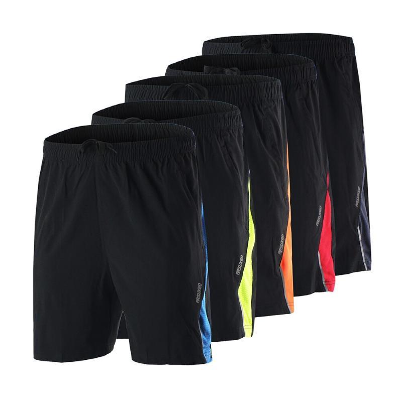 

ARSUXEO 2018 Mens Sports Running Shorts Training Soccer Tennis Workout GYM Shorts Quick Dry Outdoor Jogging Elastic, Red