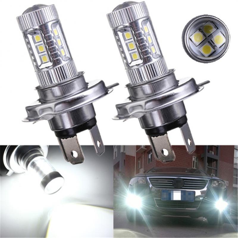 

Car Headlights 1 Pc / Pair H4 LED Headlight Near & Far Bulb 80W 4000LM Fog Lamp Positive White Light Retrofit Super Bright