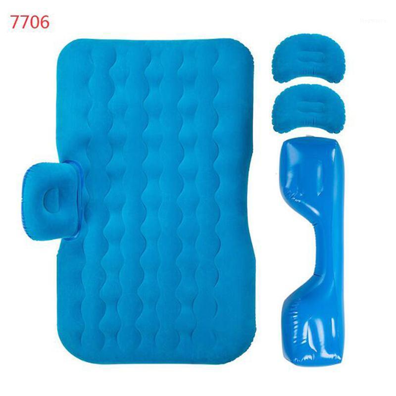 

Flocking Split Car Inflatable Bed Car Air Mattress SUV Traveling Mattress Back Seat Outdoor Camping Bed Set1