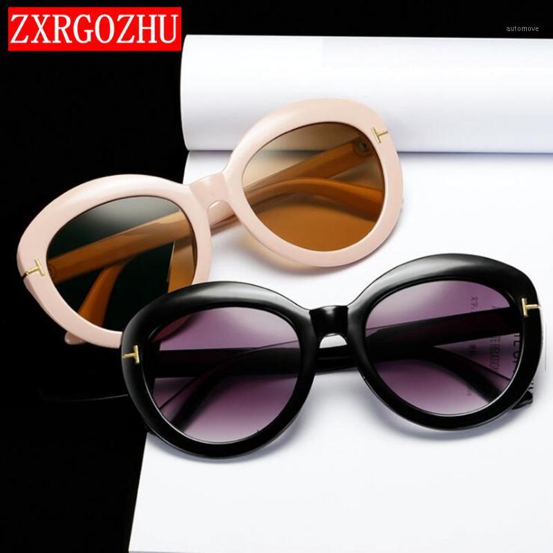 

Luxury Retro Round Sunglasses Women Vintage Oversize Brand Designer Gradient Lens White Sun glasses UV400 lentes de sol mujer1