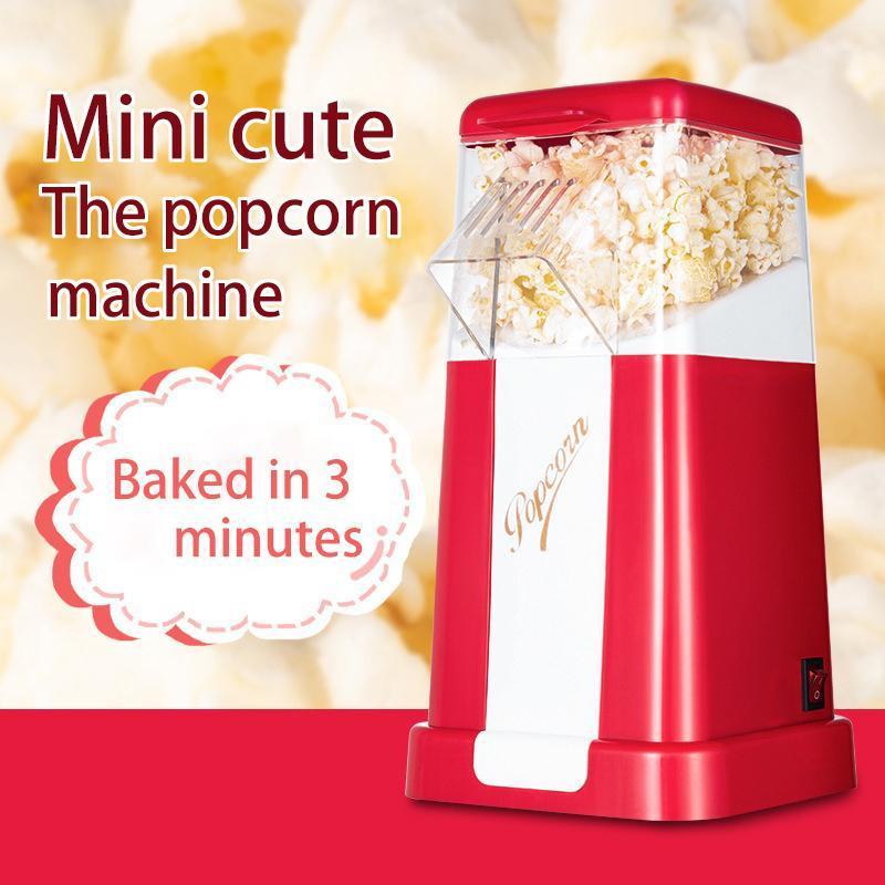 

Electric Hot Air Popcorn Machine With Top Cover Household Popcorn Maker Machine Corn Delicious Snack For Family Kids1