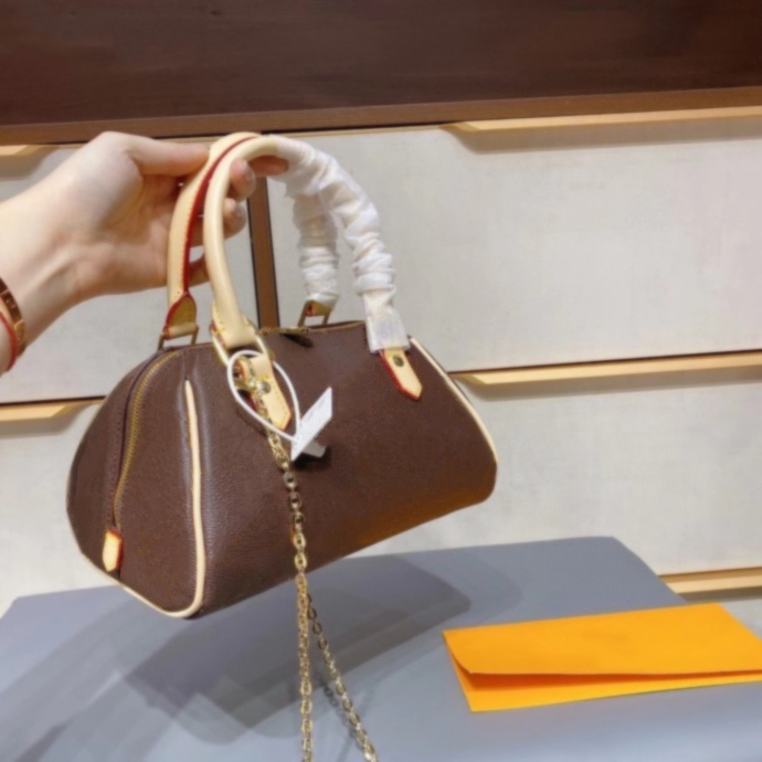 

Large capacity Totes Handbags Shoulder Bags Handbag Womens Bag Backpack Women Tote Bag Purses Brown Bags Leather Fashion Wallet Bags 23cm