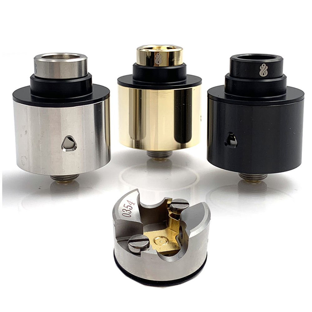 

Hussar Legacy RDA Tank V2 22mm 316SS Rebuildable Dripping Atomizer with BF PIN Squonker For 510 Vape Mod