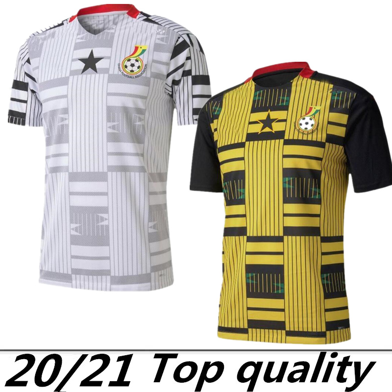 

Ghana THOMAS national team Soccer Jerseys 2020 21 SCHLUPP KUDUS J.Ayew Caleb Ekuban Samuel Owusu Home Away Football shirt