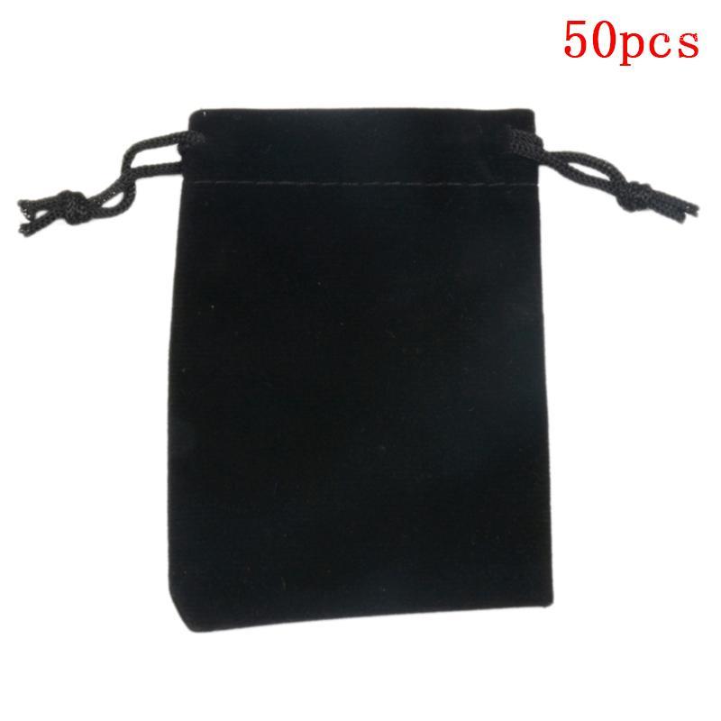 

Black Drawstring Jewelry Gift Bag Drawstring Velvet Bag Jewellery Gift Packing1