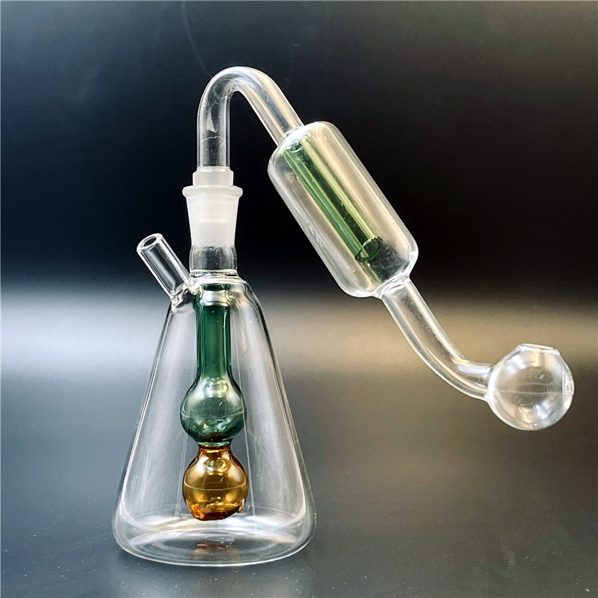 

Glass Dab Rigs Glass Oil Burner Glass Hookah Smoking Pipe Bong Hand Craft Art Hookah