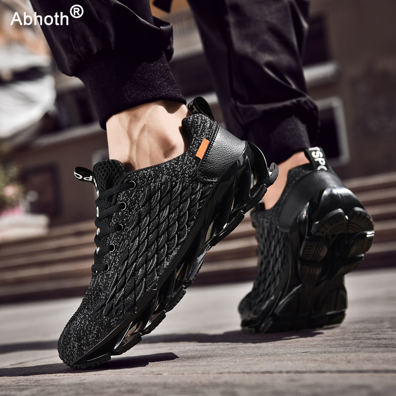 

High Quality Men's Breathable Mesh Lace run Outdoor Fitness Training Sports Non-slip Wear-resistant Casual Couple Shoes, White