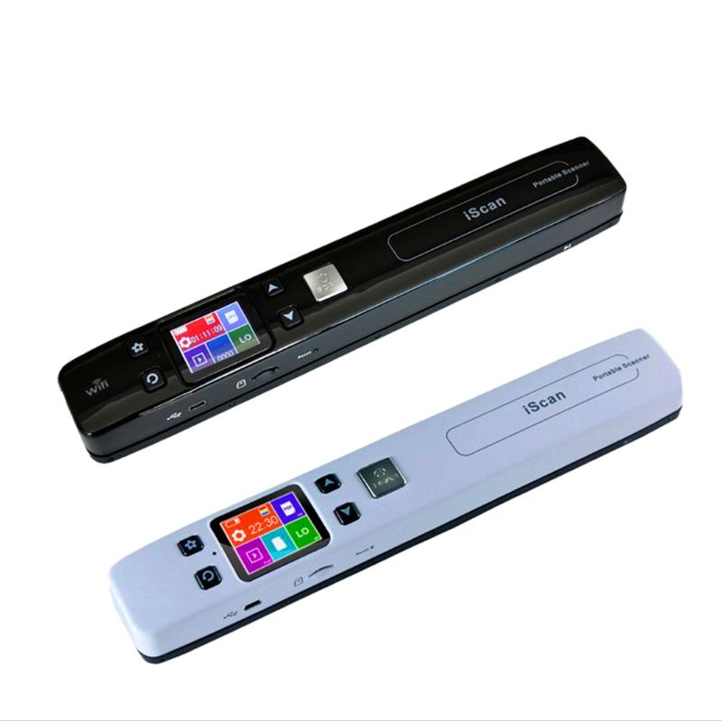 

AU42 -Document Scanner Portable Document High Speed Scanning A4 Size JPEG/ PDF Format Colorful LCD Display for Office